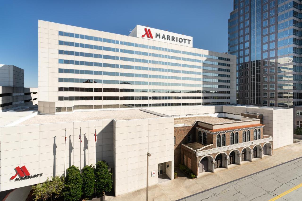 Marriott Greensboro Downtown Hotell Exteriör bild